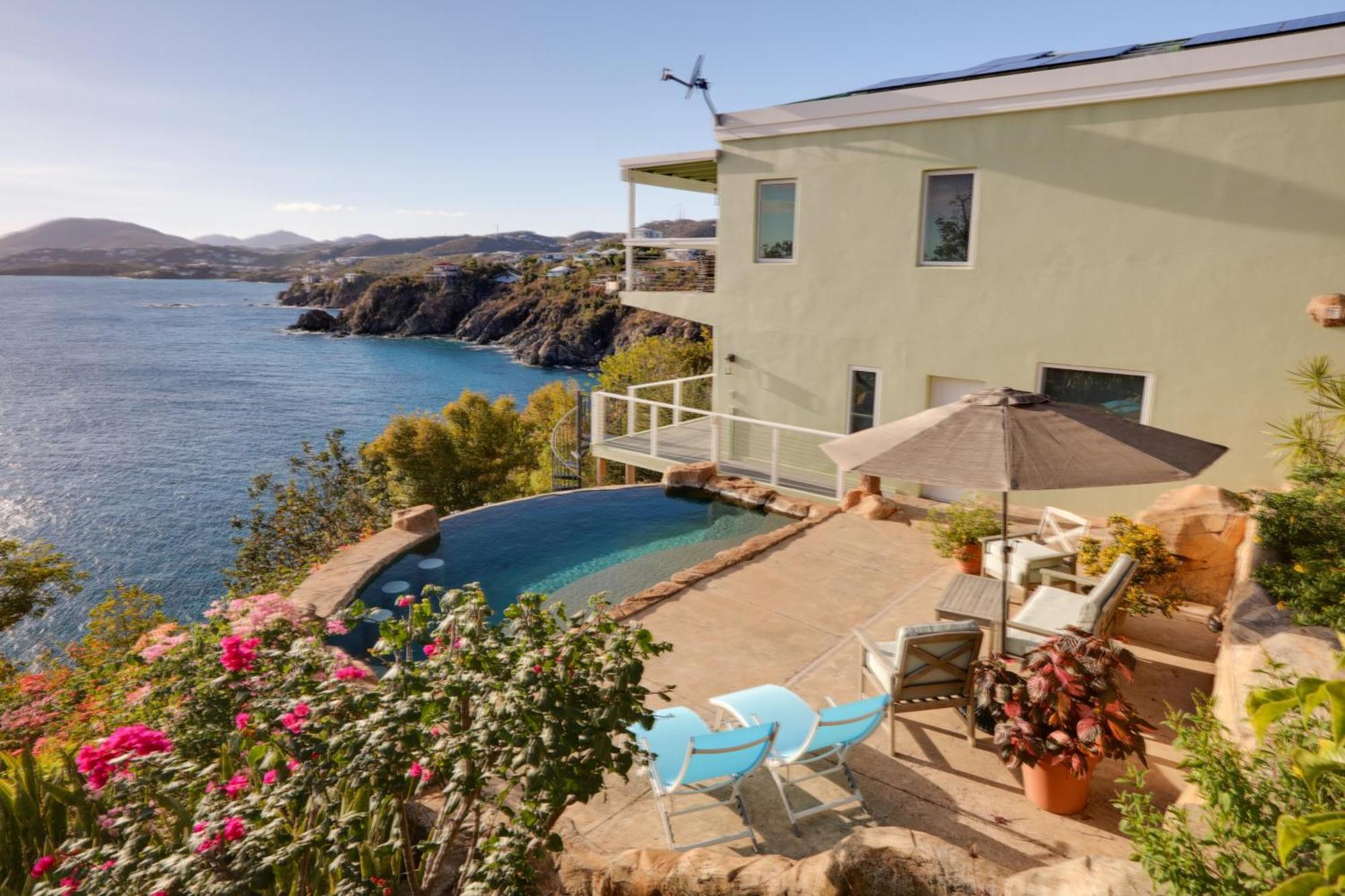 Sea La Vie - Waterfront St Thomas Escape With Pool Villa Nazareth Luaran gambar
